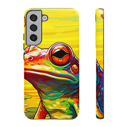 Vibrant Rainbow Frog Design – Samsung Galaxy Case