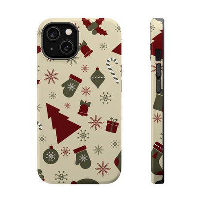 Vintage Holiday Cheer - MagSafe iPhone Series Case