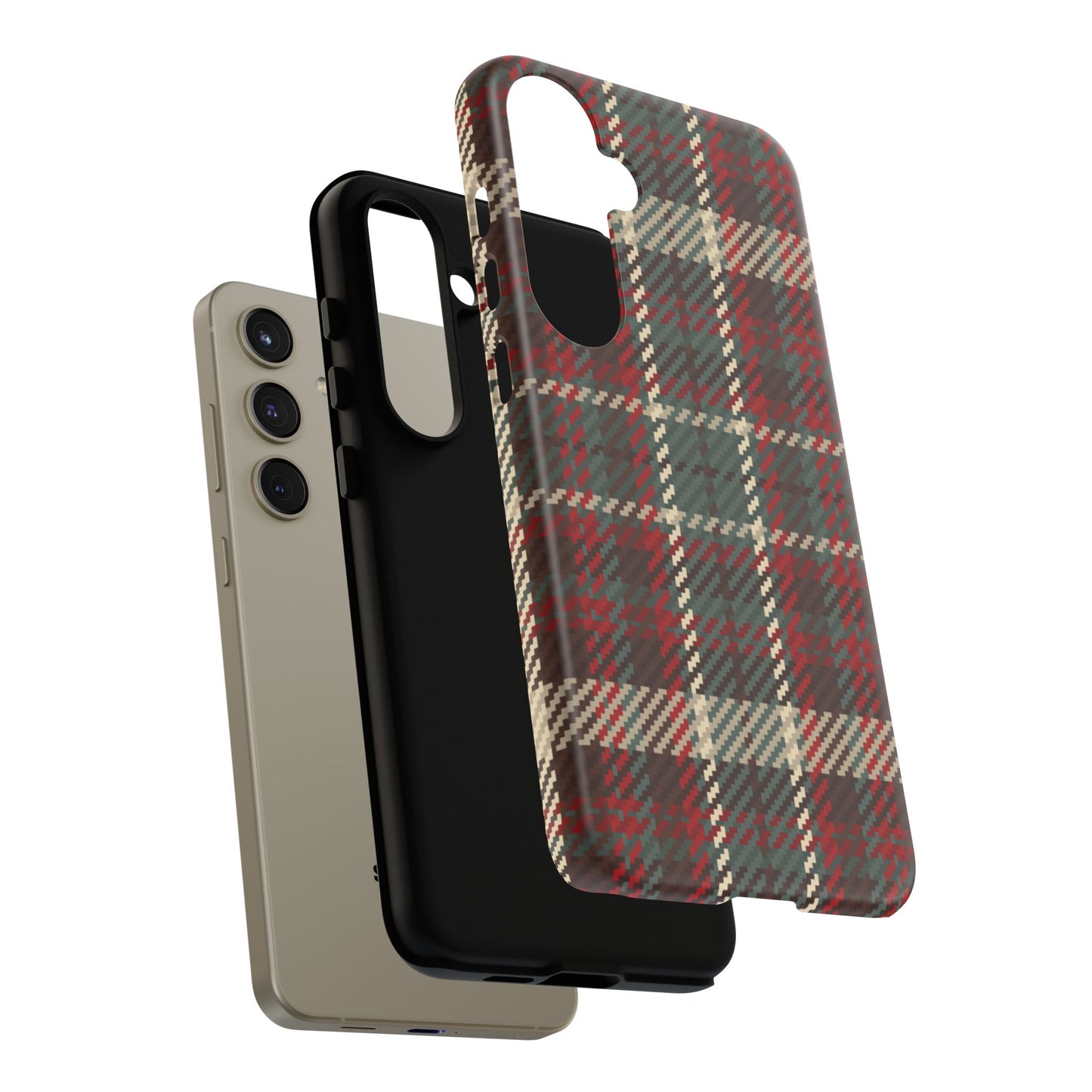 Cozy Rustic Plaid - Samsung Galaxy Series Case