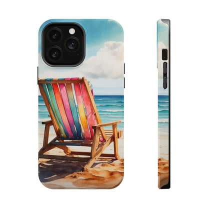 Vibrant Beach Escape MagSafe iPhone Case – Summer Vibes Design