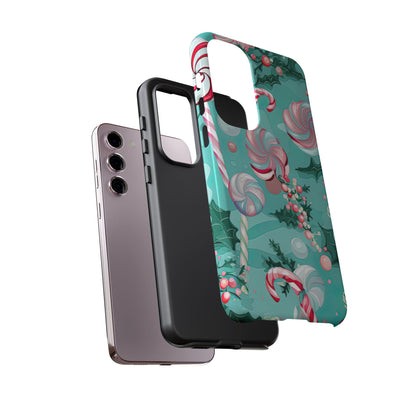 Candy Cane & Peppermint Holiday Delight – Samsung Galaxy Series Case