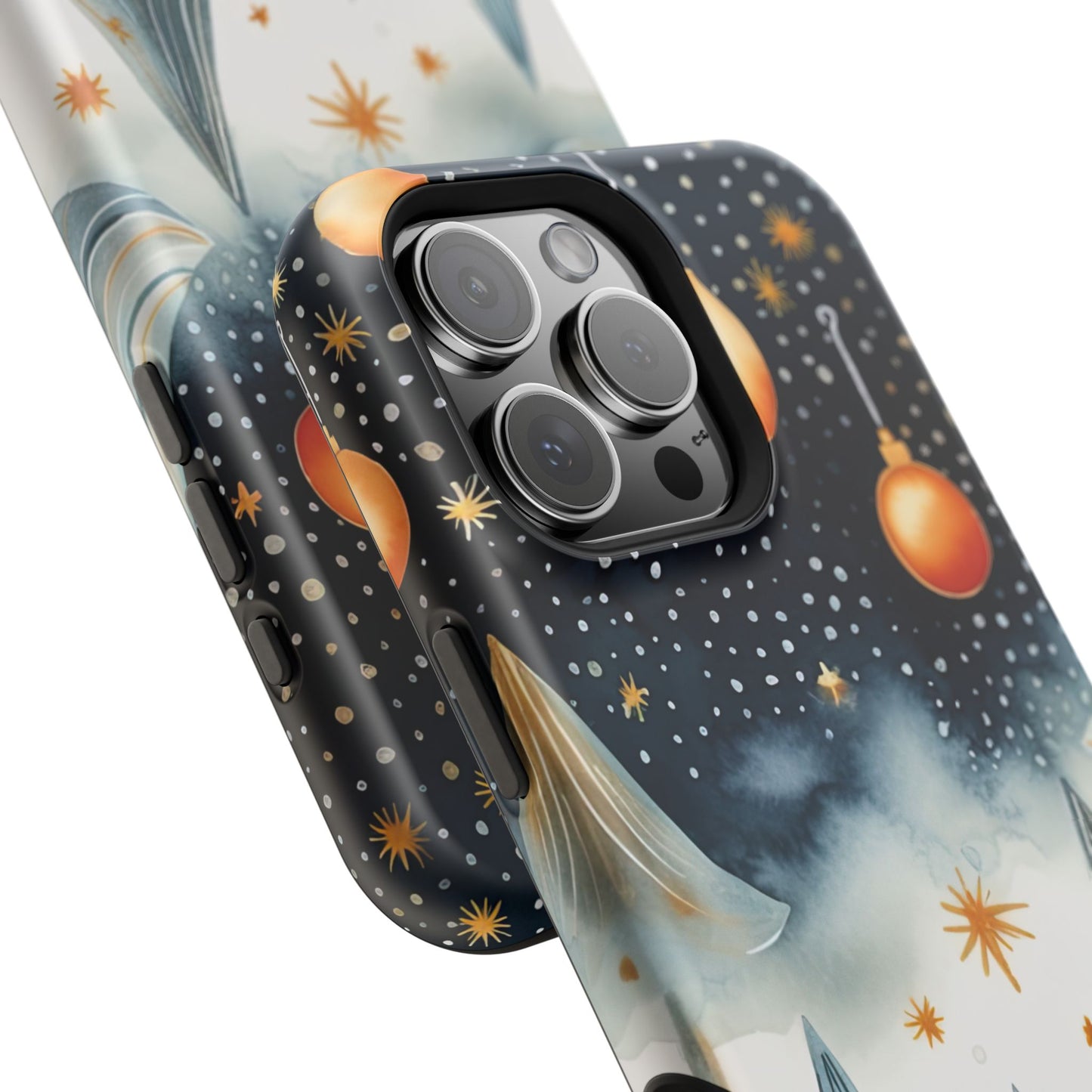 Winter Wonderland Gold Ornament – MagSafe iPhone Series Case