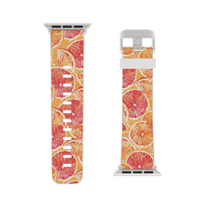 Watercolor Citrus Splash Apple Watch Band