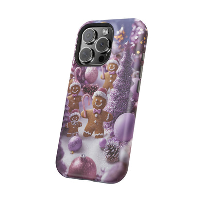 Pink Frosted Gingerbread Forest - MagSafe iPhone Series Case