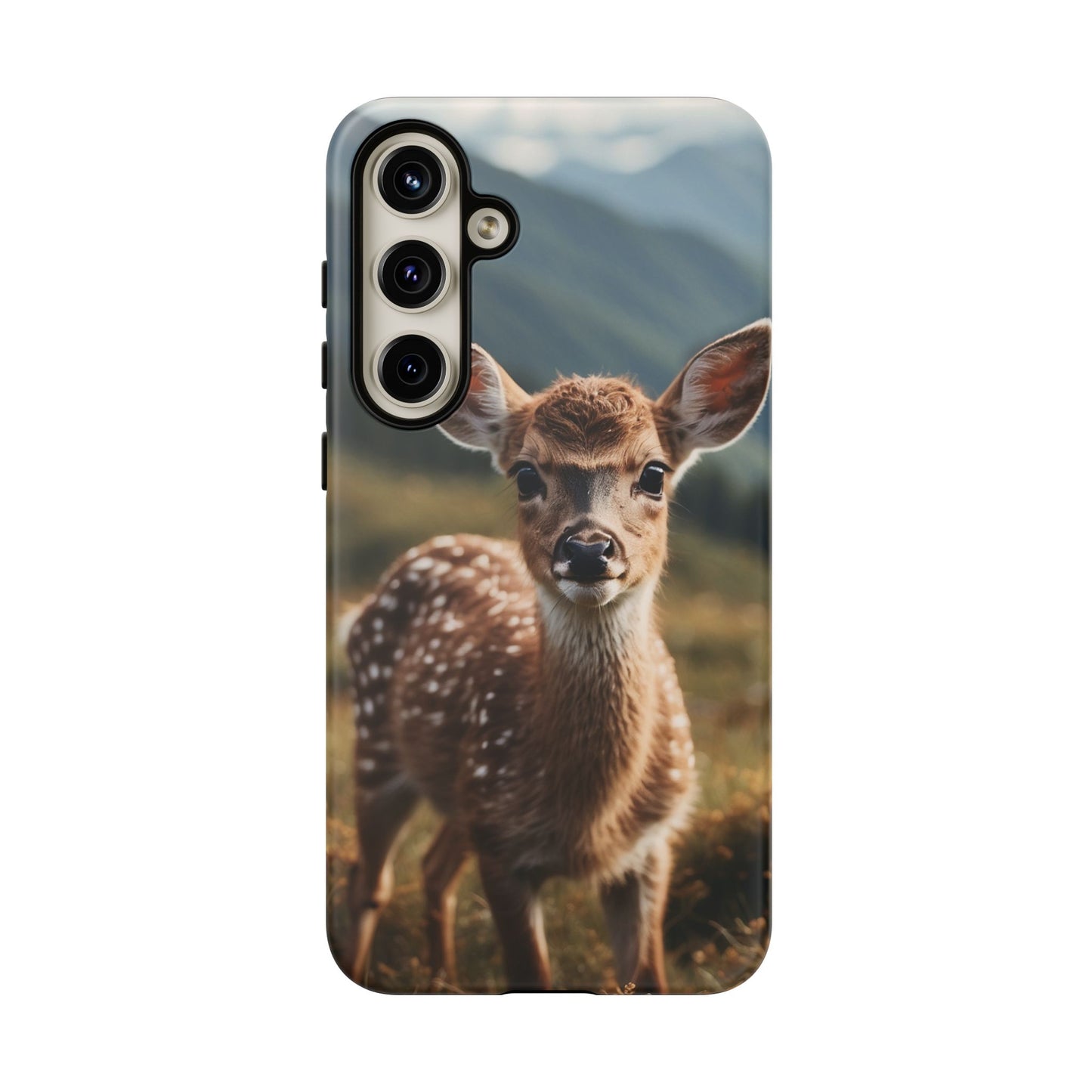 Gentle Fawn in Mountain Meadows Samsung Galaxy Case