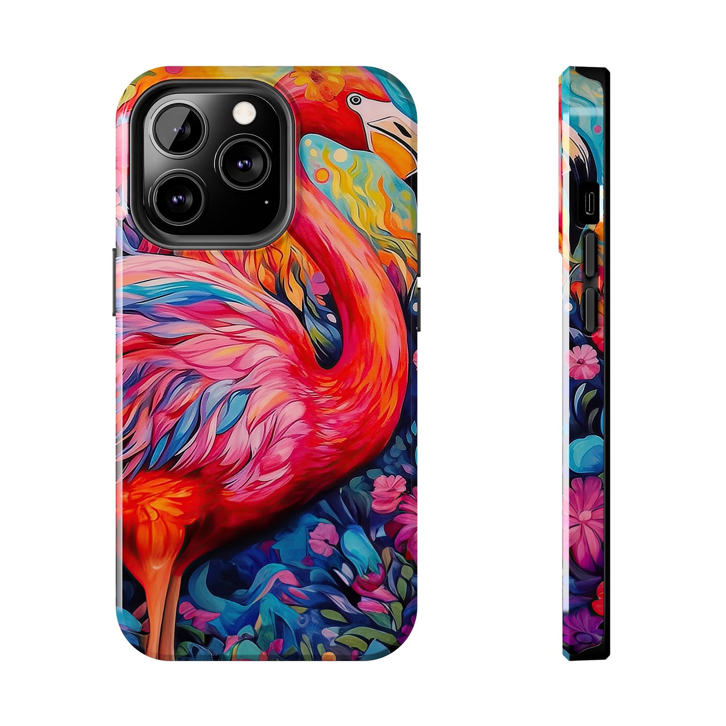 Flamingo Fiesta – Vibrant Flamingo iPhone Cases