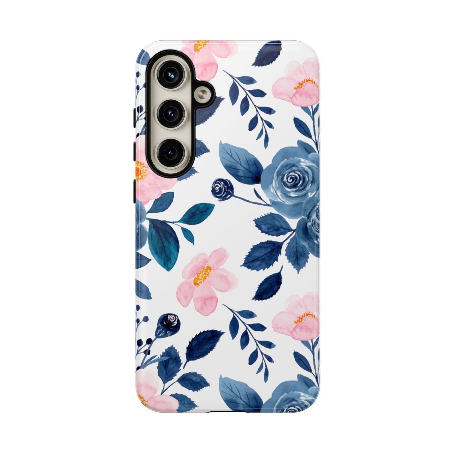 Pastel Garden Charm – Samsung Galaxy Case with Delicate Floral Design