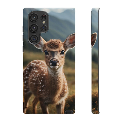 Gentle Fawn in Mountain Meadows Samsung Galaxy Case