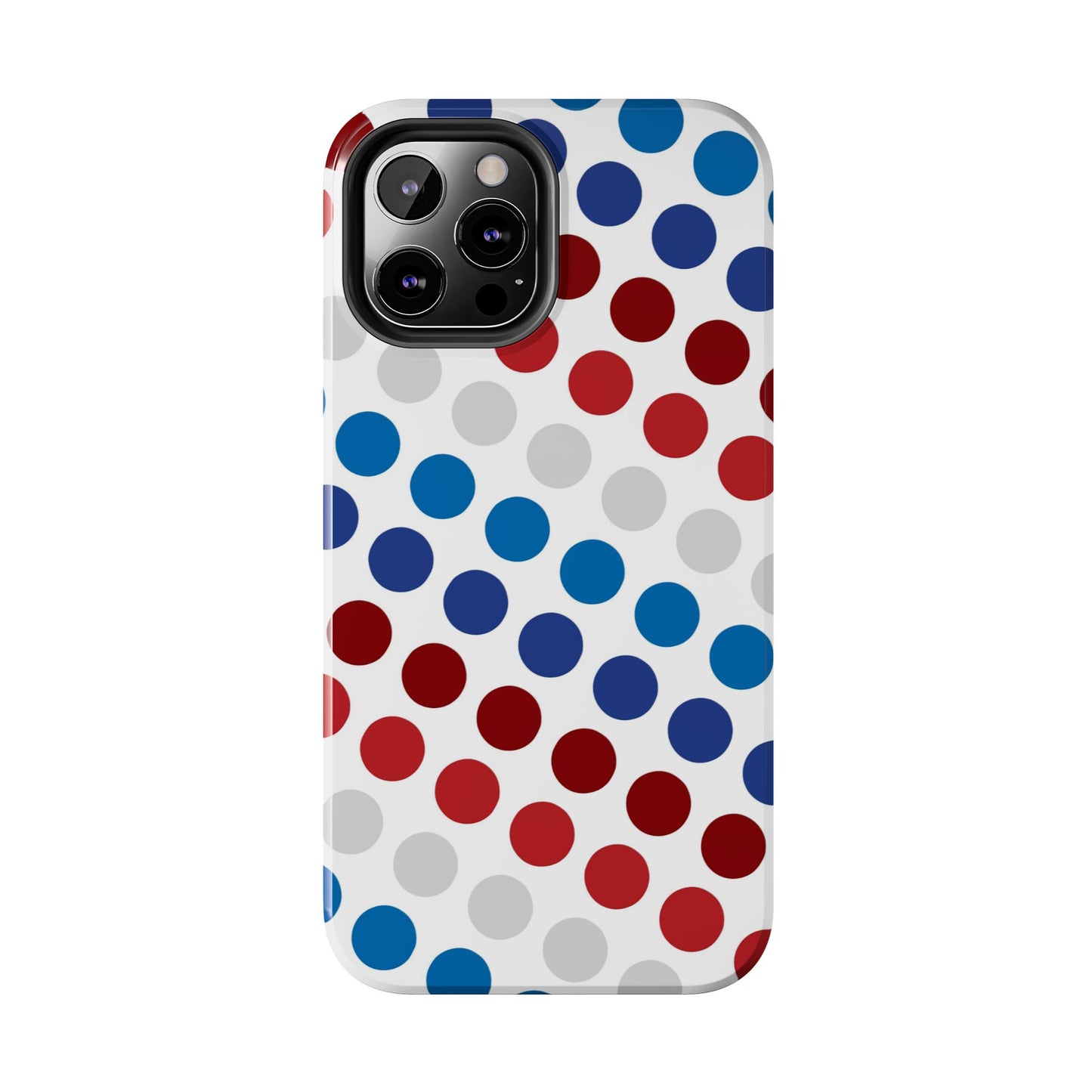 Patriotic Polka Dots - iPhone Case