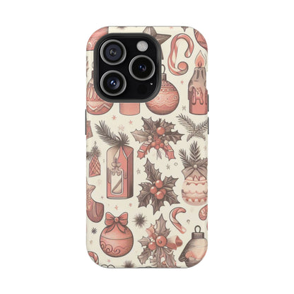 Pink Christmas Magic – MagSafe iPhone Case