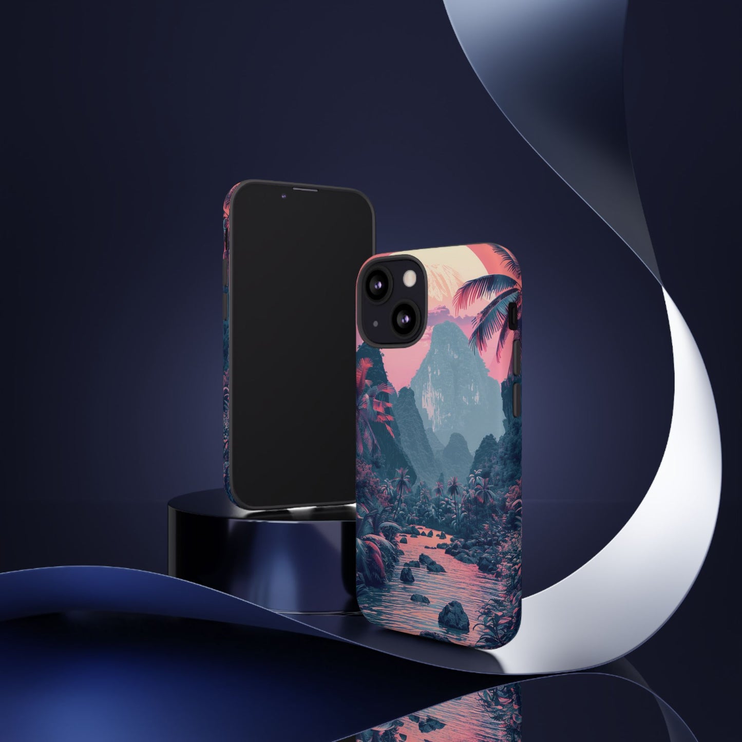 Enchanted Rainforest Moon Phone Case