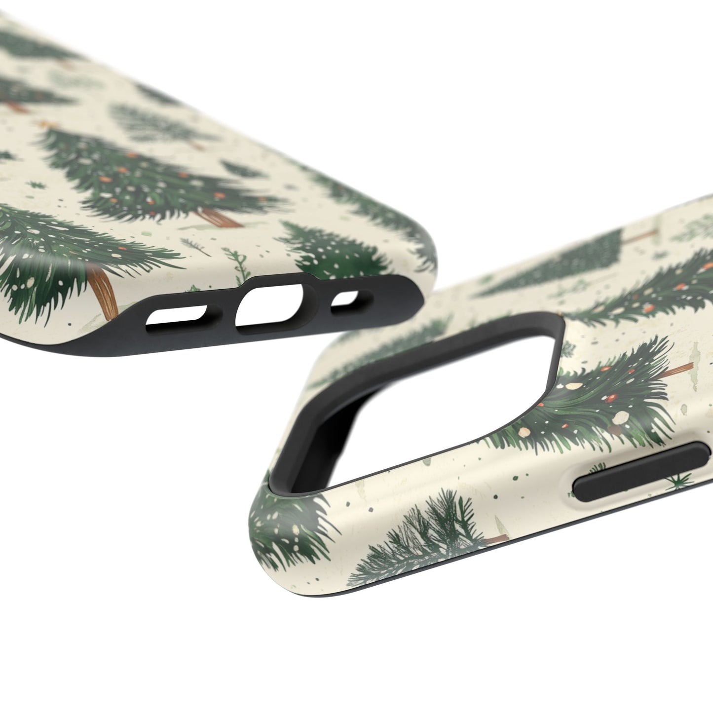 Festive Christmas Tree Forest Pattern – MagSafe iPhone Series Case