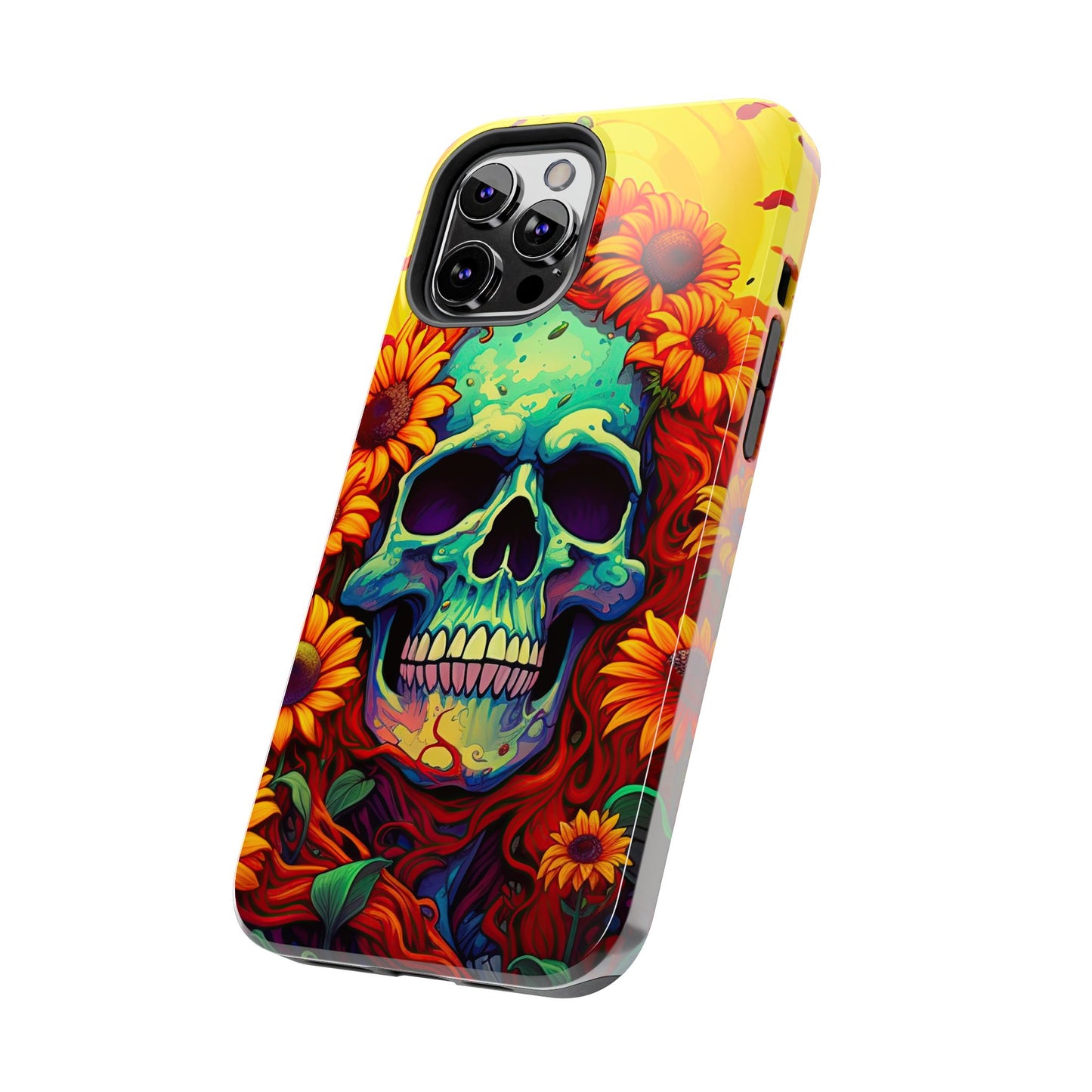 Sun Kissed Skull iPhone Case