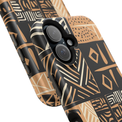 Tribal Geo-Pattern MagSafe Case – Bold Ethnic Design