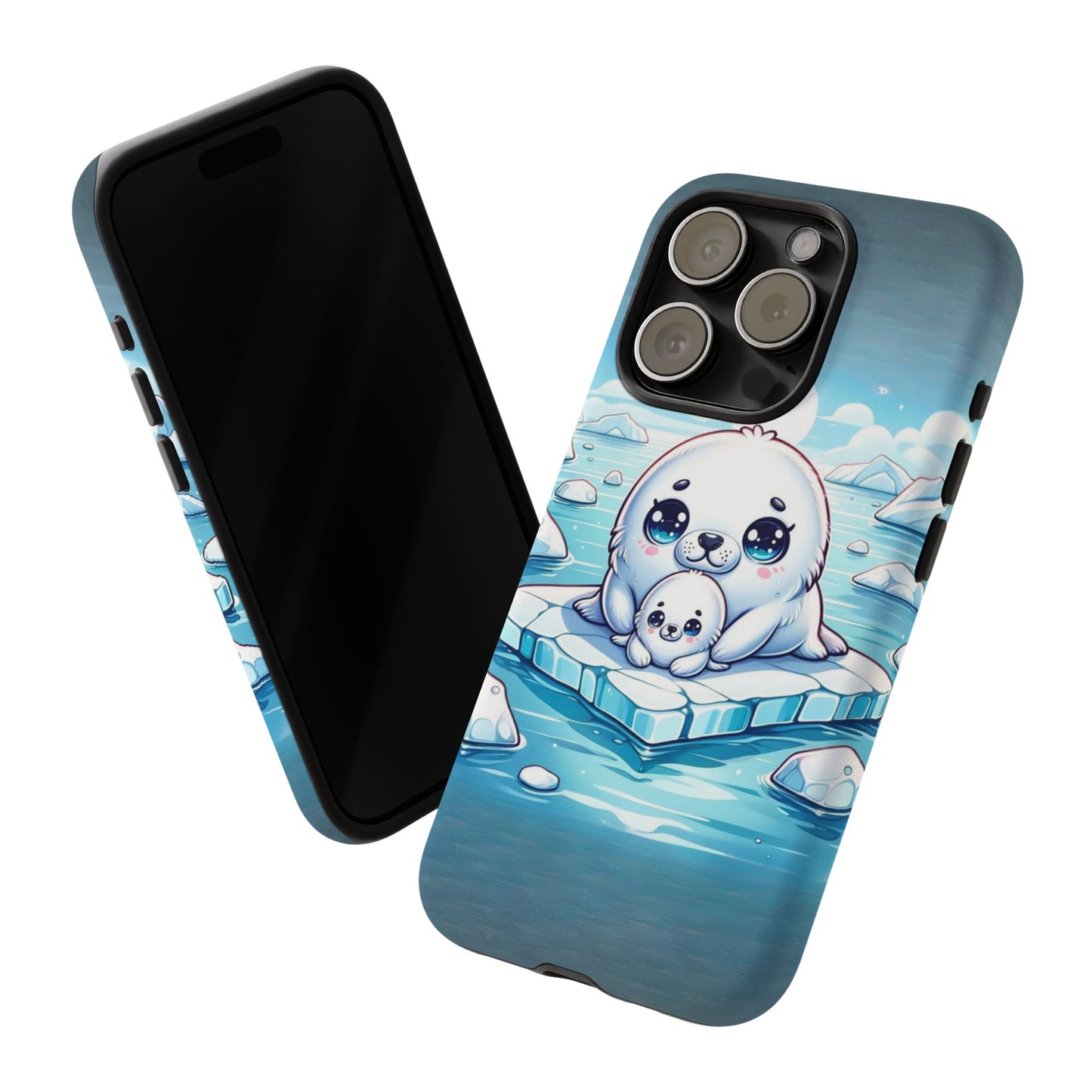 Arctic Embrace Seal iPhone Case