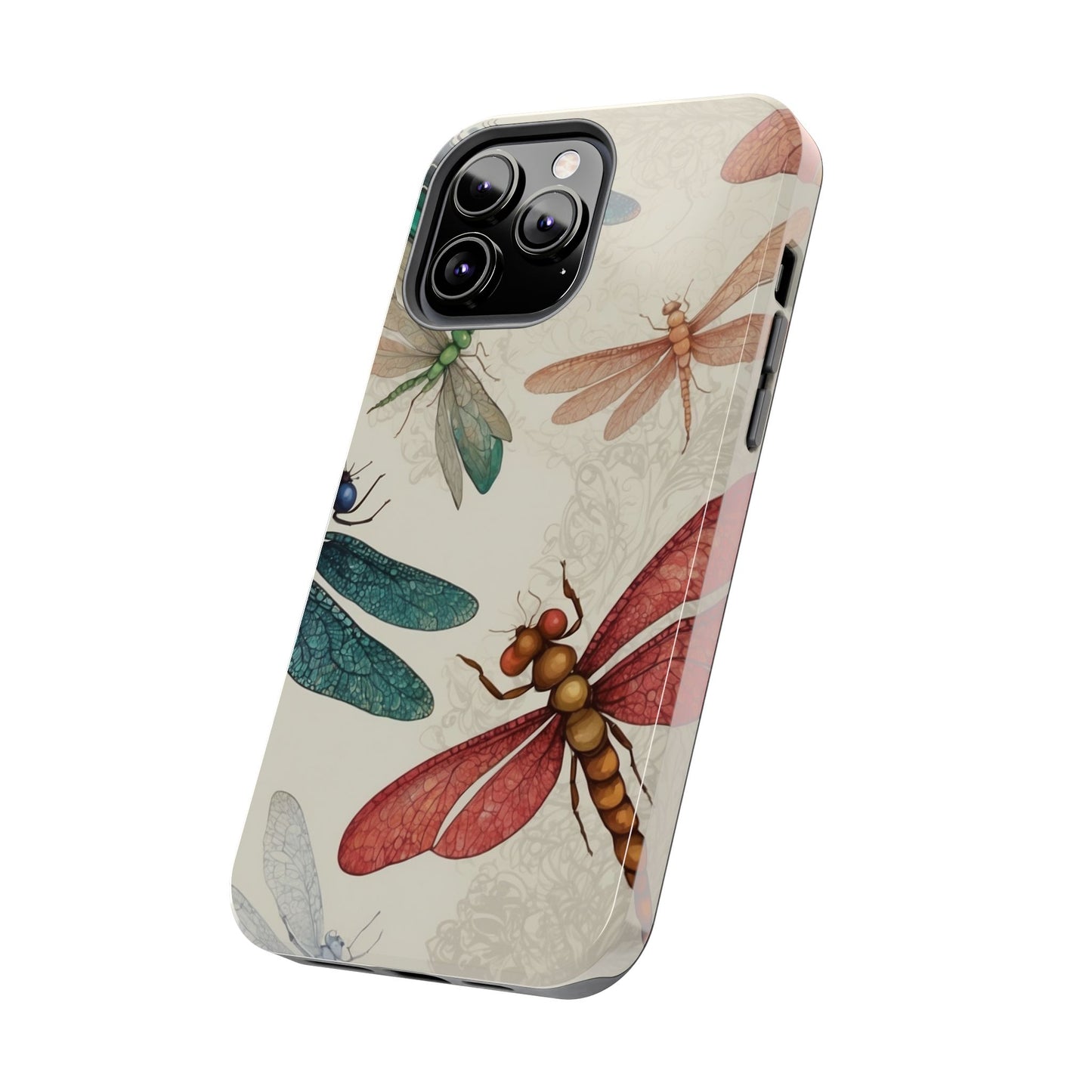 Vintage Dragonfly Garden – iPhone Series Case