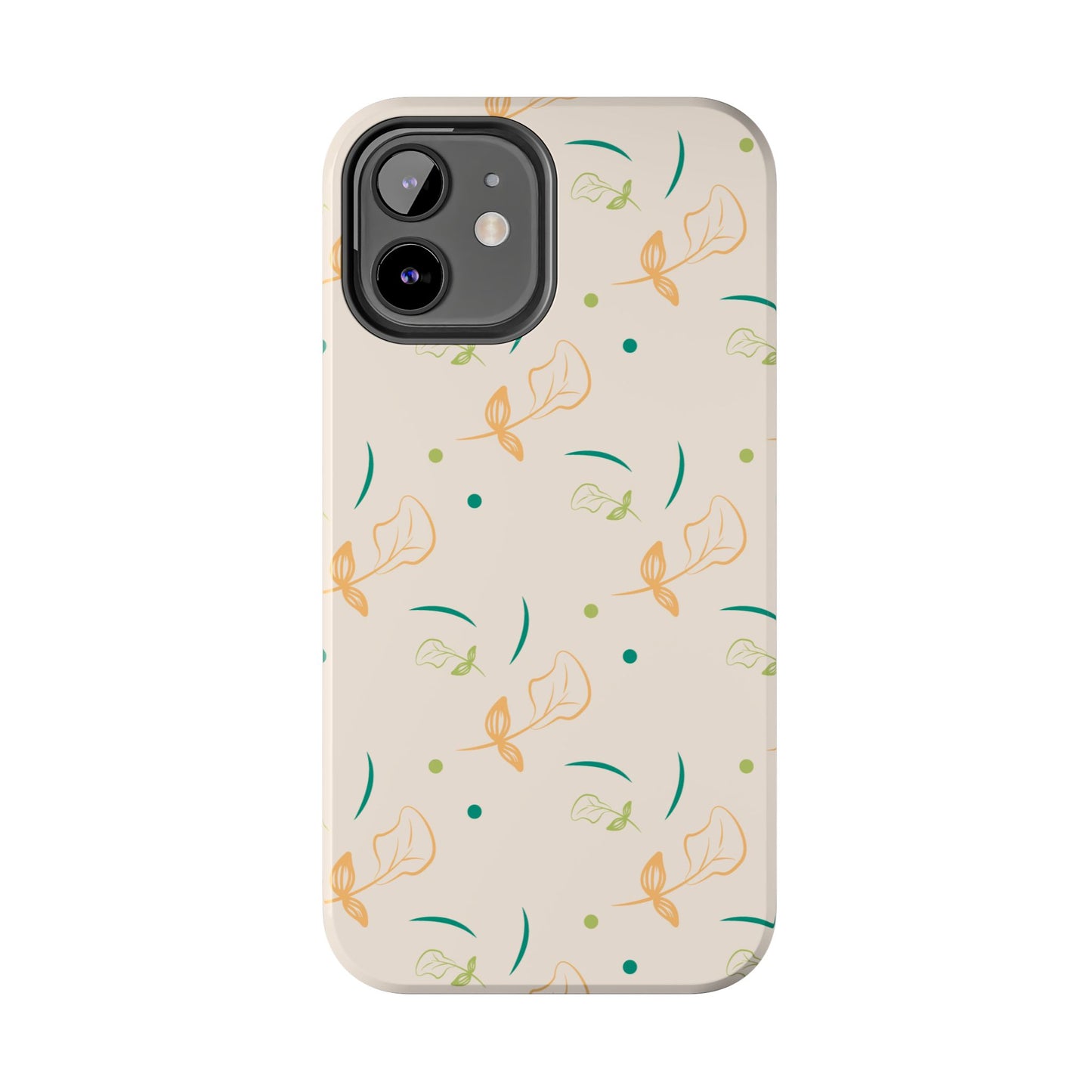 Soft Pastel Abstract Floral Tough iPhone Case – Playful Minimalist Design with Dual-Layer ProtectionPastel Abstract Floral Tough iPhone Case – Playful Minimalist Design with Dual-Layer Protection