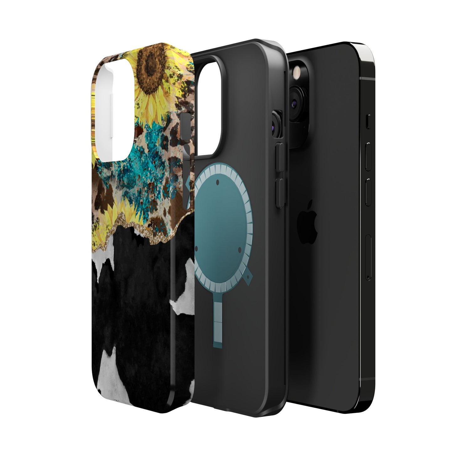 Rustic Sunflower Leopard Glam - MagSafe iPhone Series Case