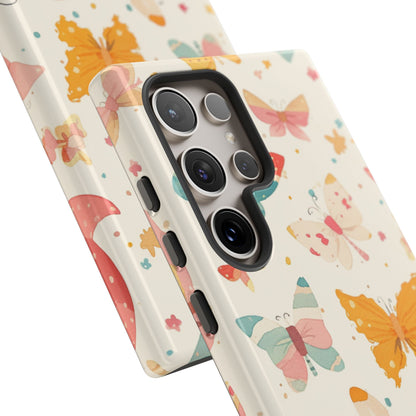 Coquette Watercolor Butterfly iPhone Case