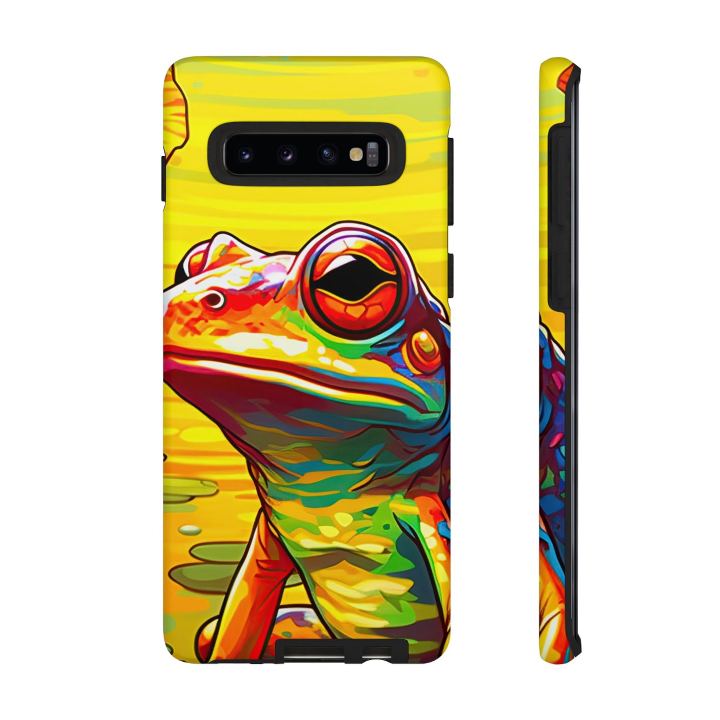 Vibrant Rainbow Frog Design – Samsung Galaxy Case