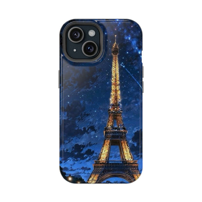 MagSafe Case - Eiffel Tower Under Starlit Sky Design