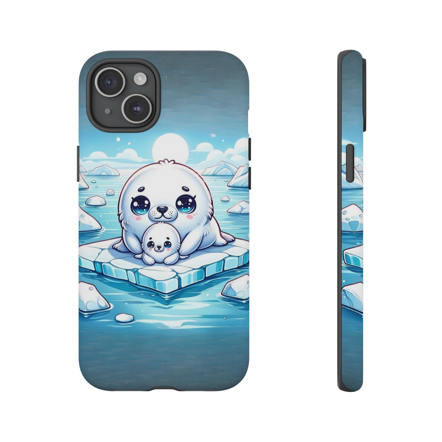 Arctic Embrace Seal iPhone Case