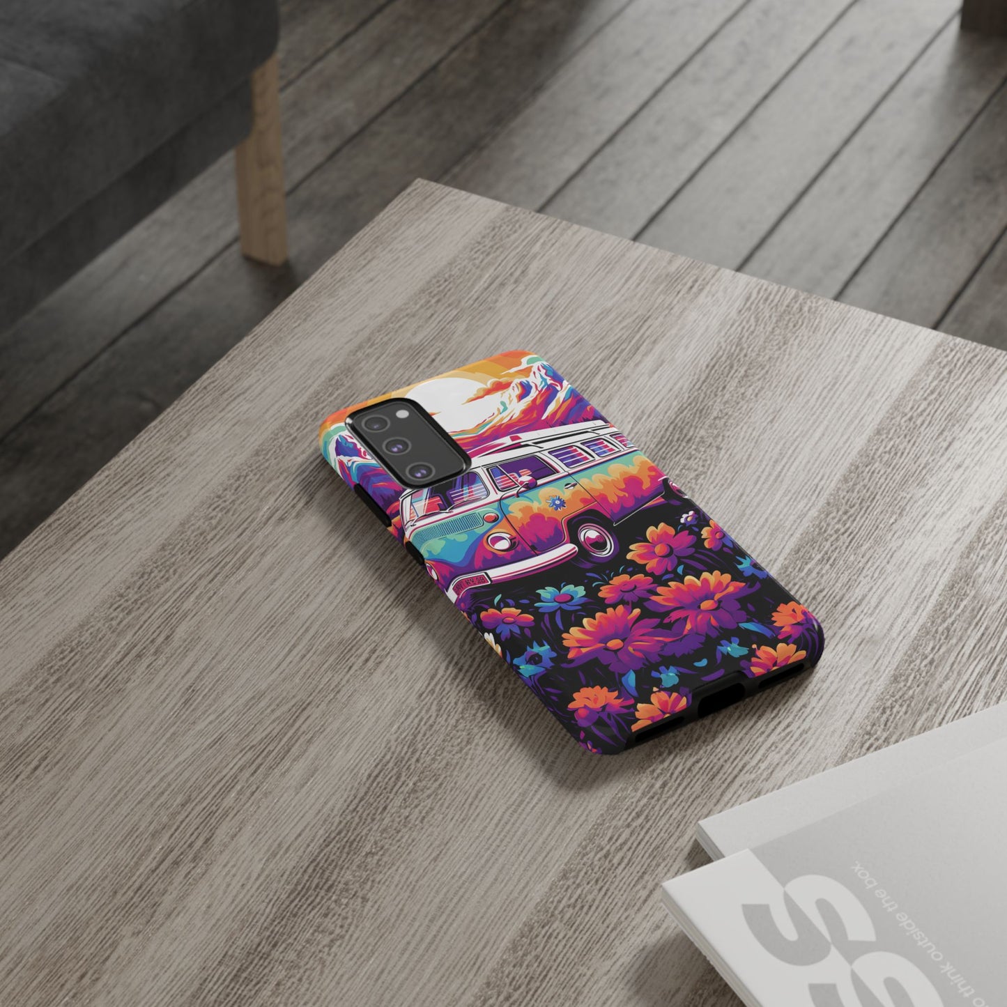 Groovy Floral Sunset Van – Samsung Galaxy Series Case