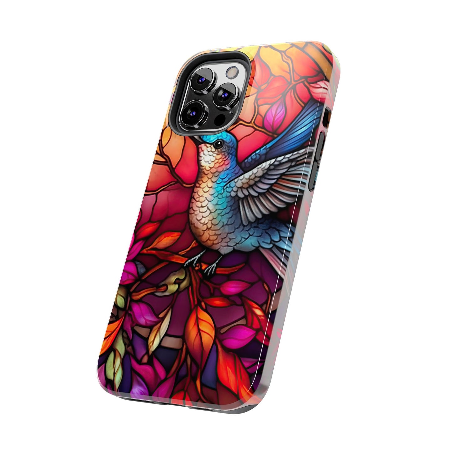 Radiant Multicolor Bird Artwork - iPhone Series Case