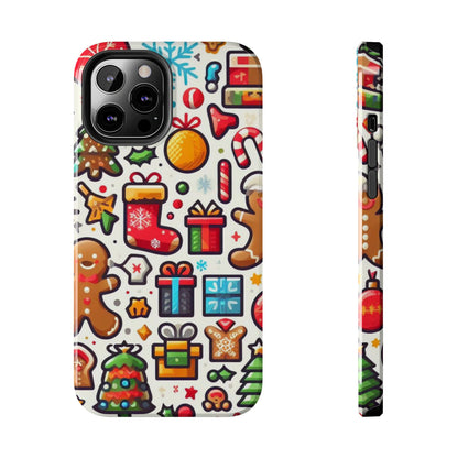 Festive Christmas Icons Pattern – iPhone Series Case