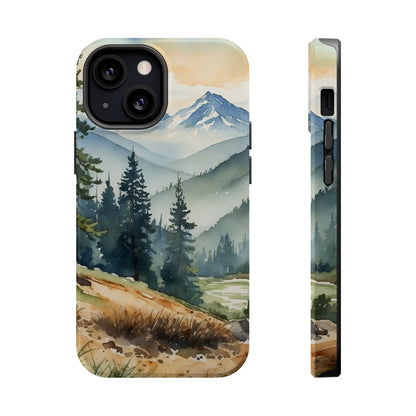 Tranquil Mountain Escape - MagSafe iPhone Case