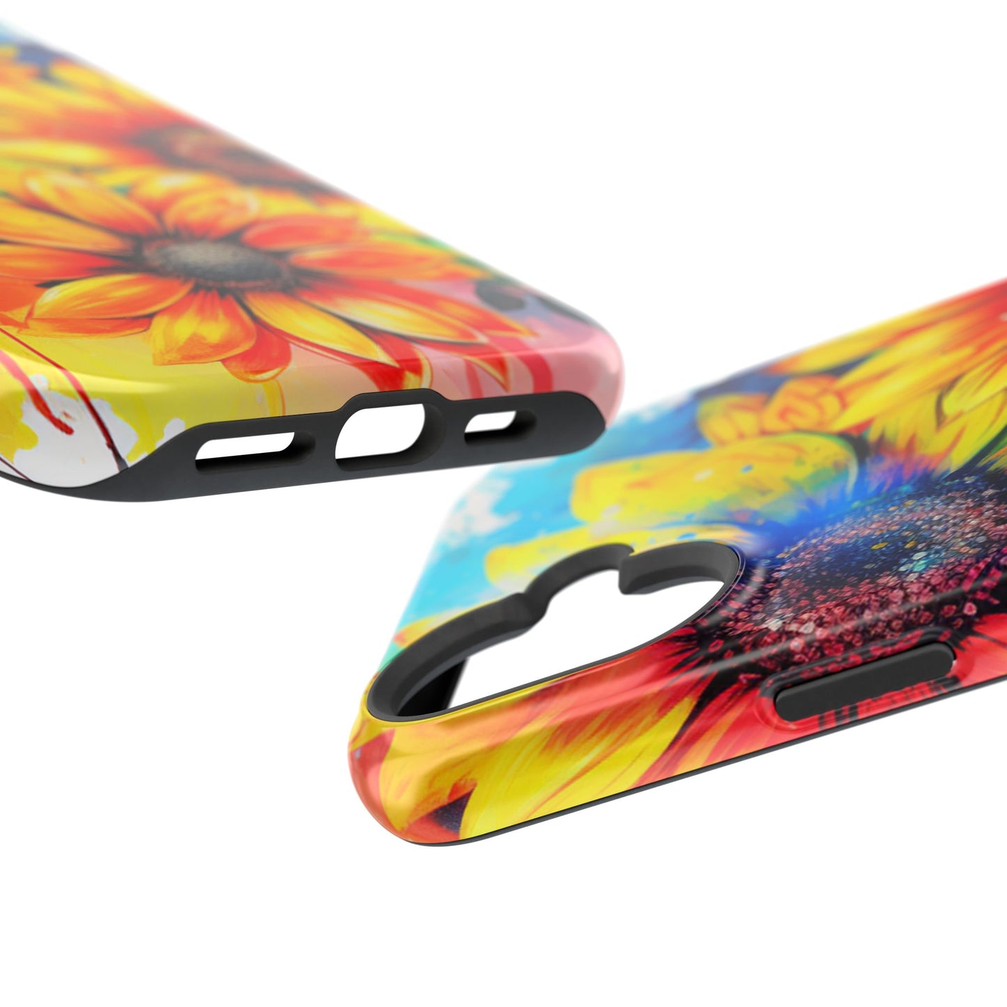 Vibrant Sunflower Splash - MagSafe iPhone Series Case