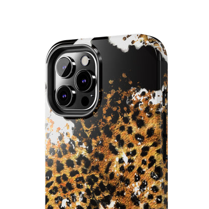 Bold Leopard Ink Splash - iPhone Series Case