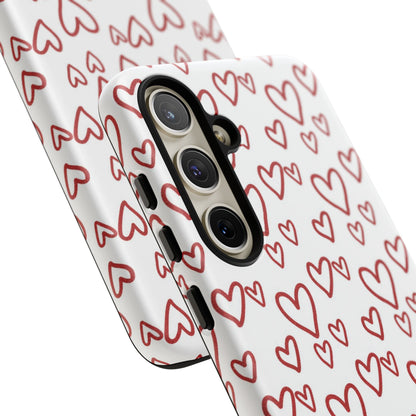 Classic Hearts Samsung Galaxy Case