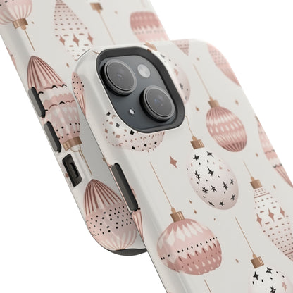 Blush Pink Holiday Ornaments - MagSafe iPhone Series Case