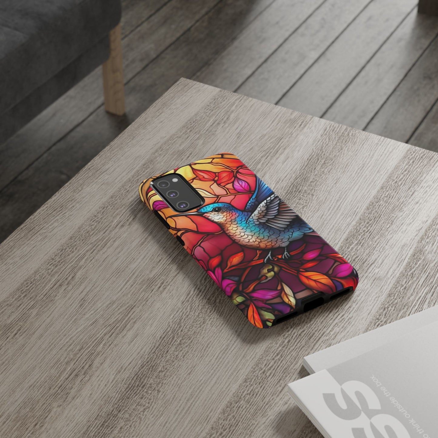 Radiant Multicolor Bird Artwork - Samsung Galaxy Case