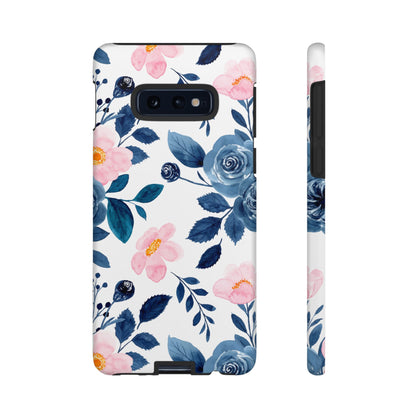 Pastel Garden Charm – Samsung Galaxy Case with Delicate Floral Design