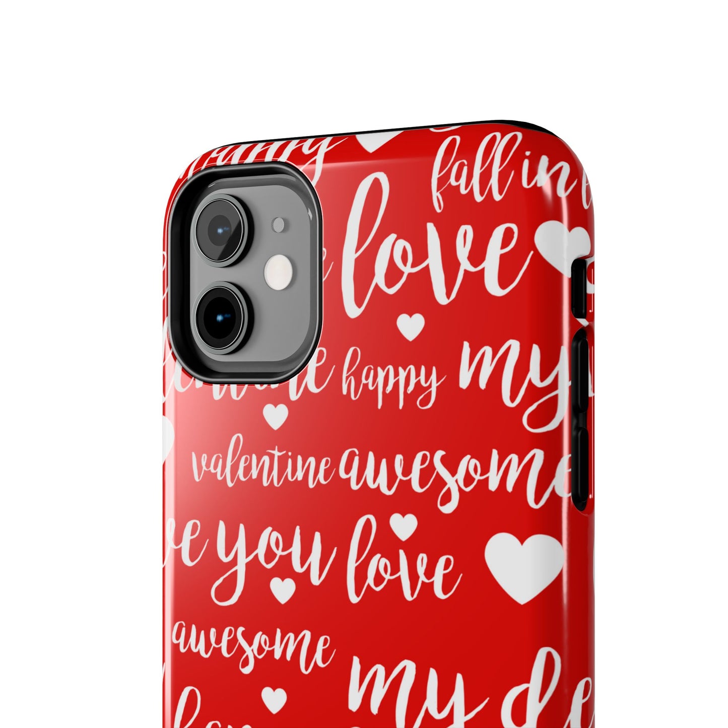 Valentine Words Pattern – iPhone Case