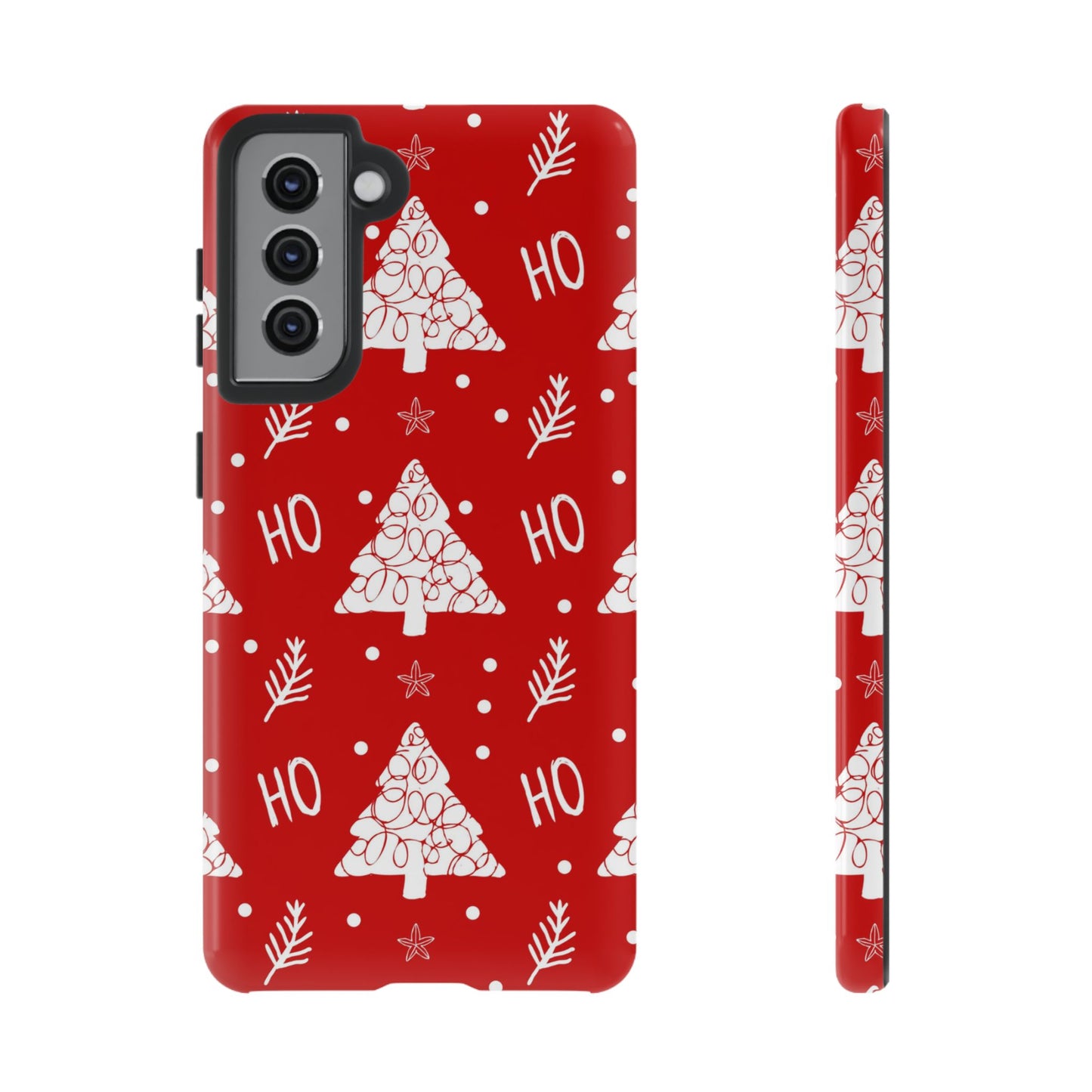 Samsung Galaxy Case: Ho Ho Ho – Christmas Tree Wonderland