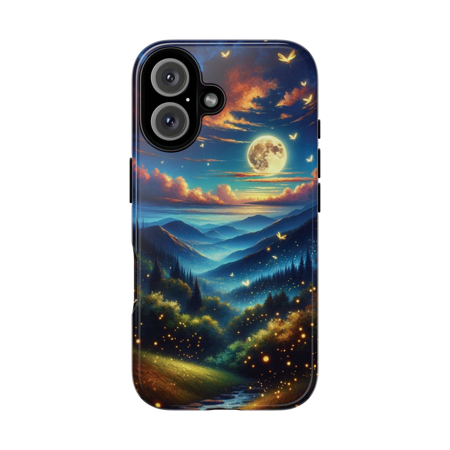 Cute Fireflies iPhone Case - Enchanting Design!