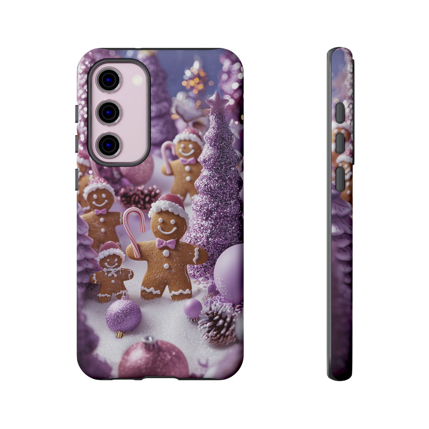 Pink Frosted Gingerbread Forest - Samsung Galaxy Series Case