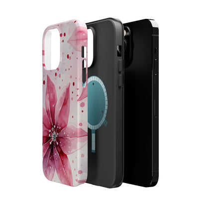 Sapphire Bloom – MagSafe iPhone Case