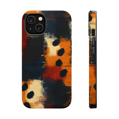 MagSafe iPhone Case: Cheetah Plaid – Wild & Bold Print