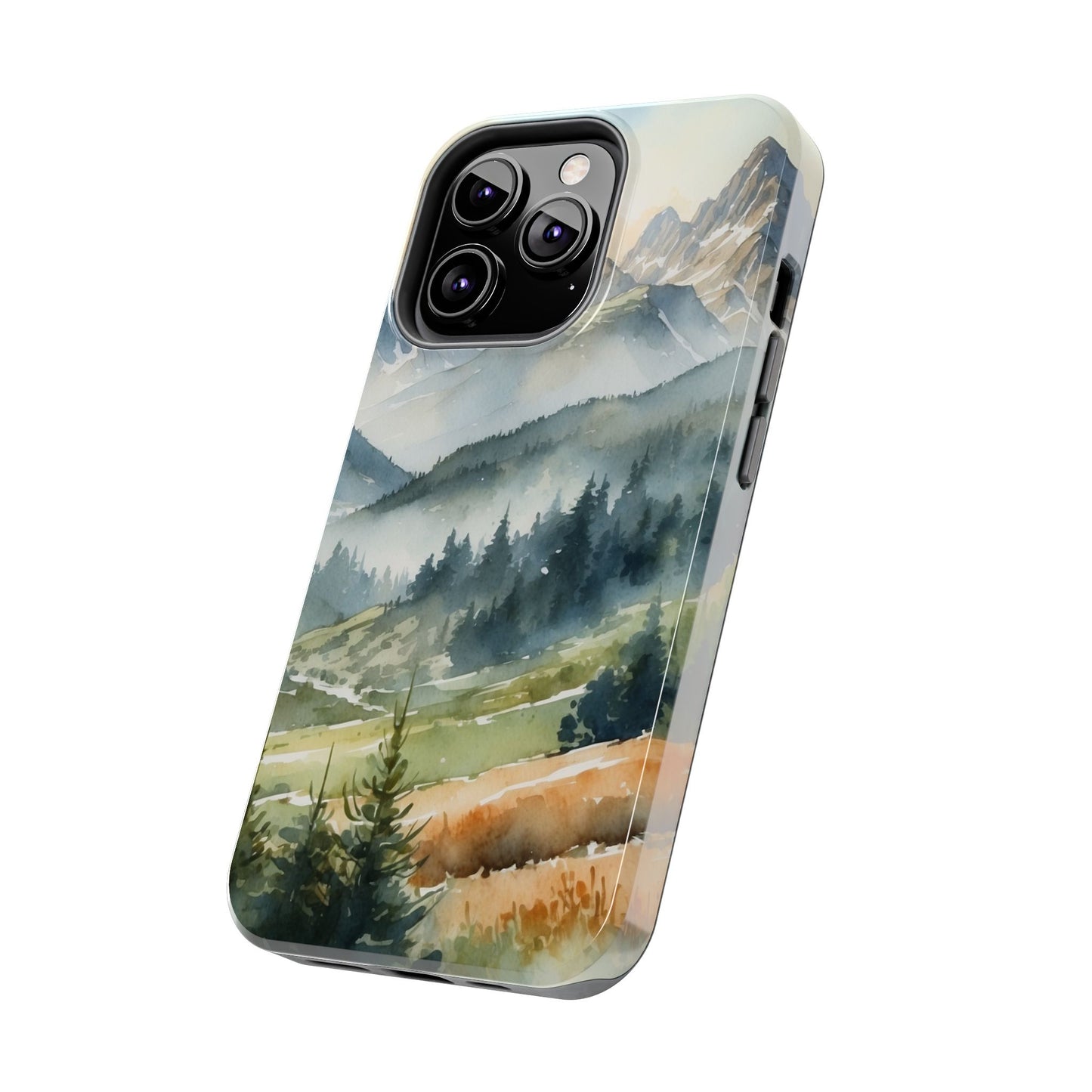 Serene Alpine Forest - iPhone Case