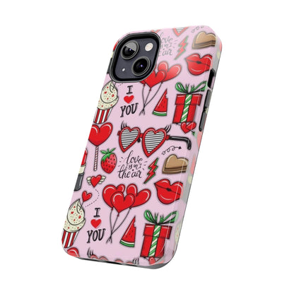 iPhone Case: Love Is in the Air Valentine’s Design