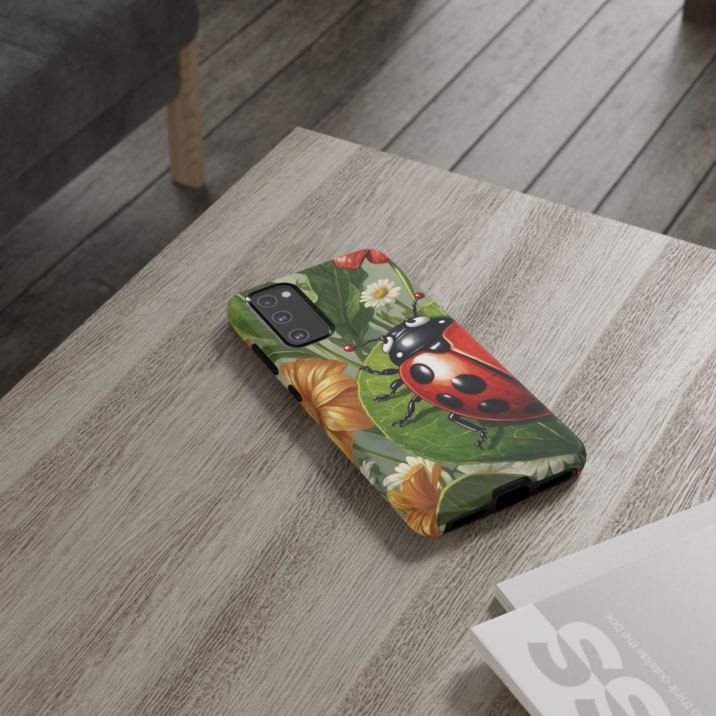 Ladybug Garden Samsung Galaxy Case – Nature-Inspired Design