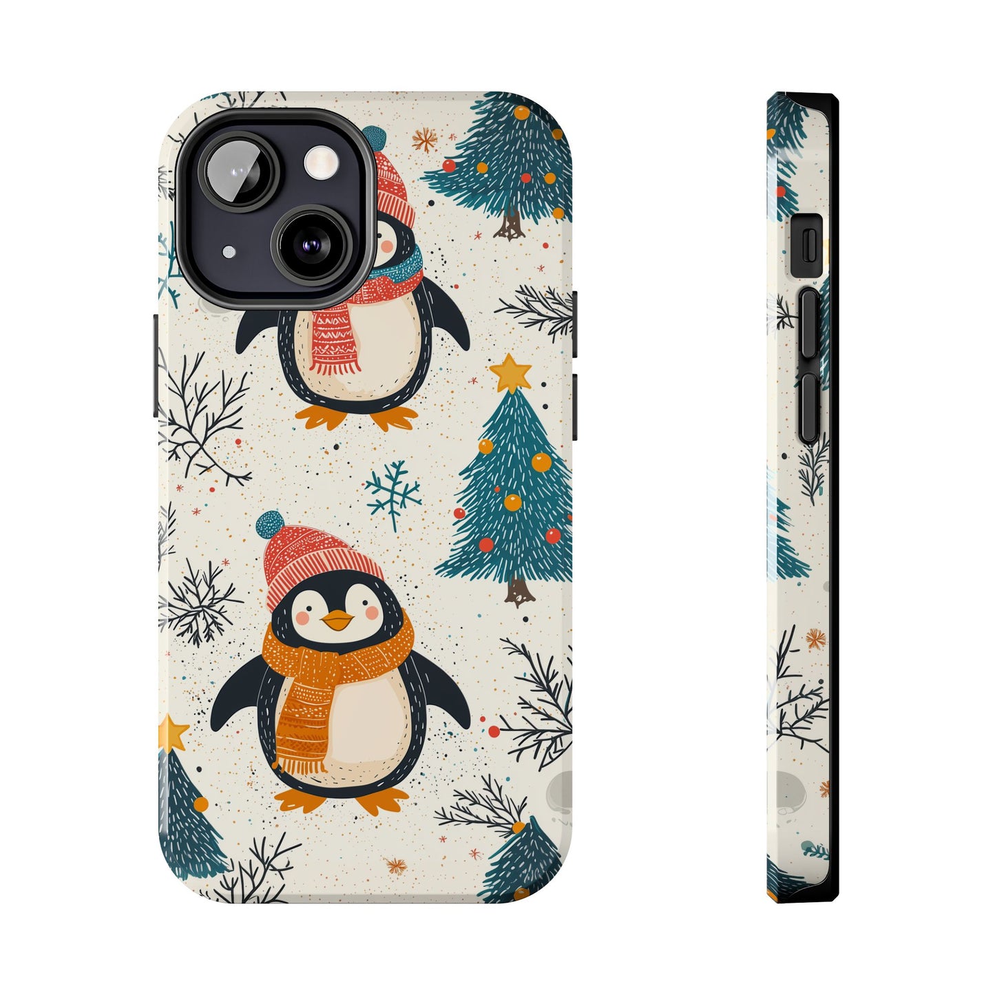 Penguin Wonderland – Snowy Christmas Cheer iPhone Case