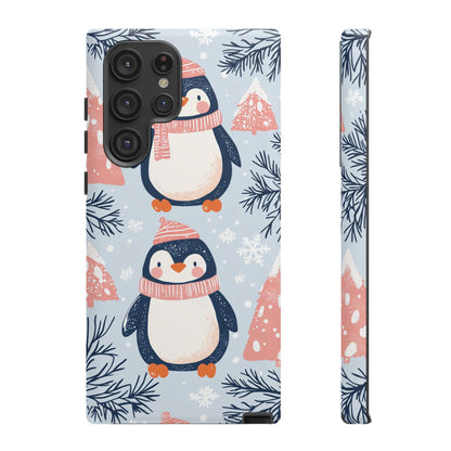 Penguin in Winter Wonderland Samsung Galaxy Case