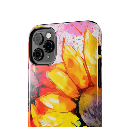 Bold Watercolor Sunflowers - iPhone Series Case