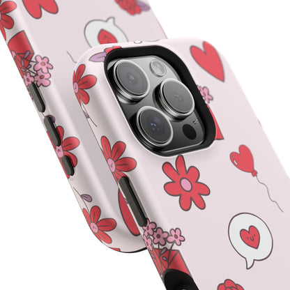 Cute Love Blooms MagSafe Case