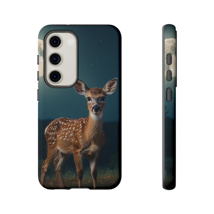 Samsung Galaxy Case – Mystic Fawn Under the Moonlit Sky